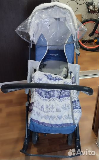 Детские санки коляска ника
