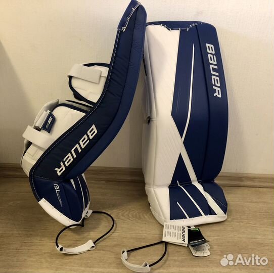 Новые вратарские щитки Bauer Supreme 3S Int XS