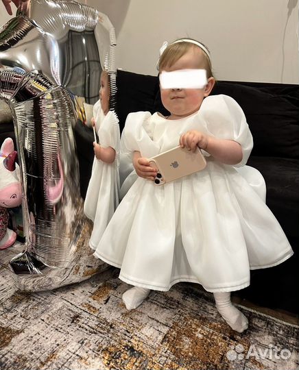 Платье для девочки 86
