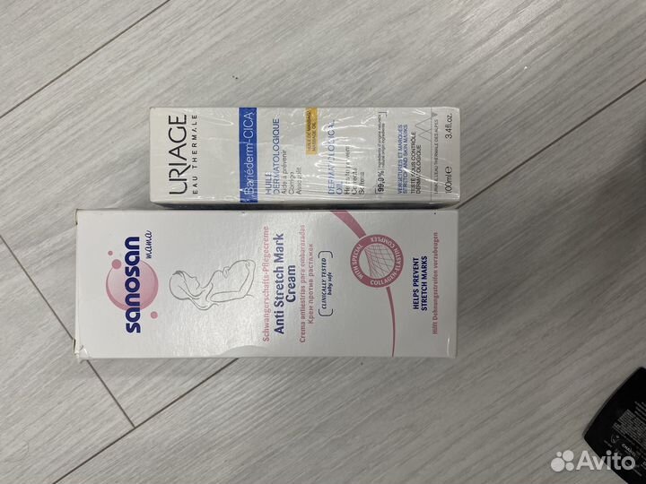 Крем и масло от растяжек для беременных