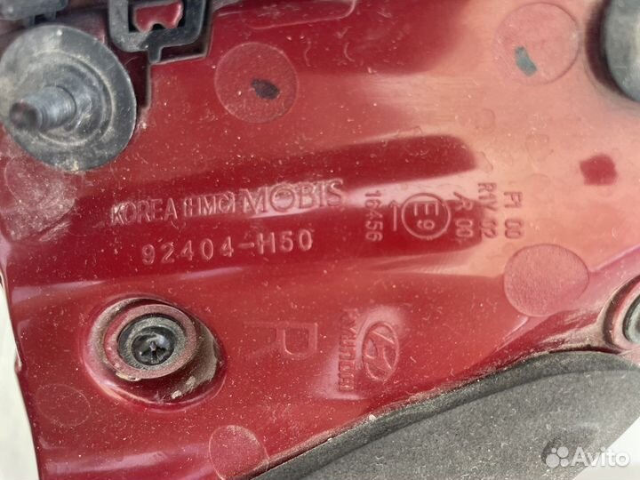 Фонарь внутренний правый Hyundai Solaris 17-19 г