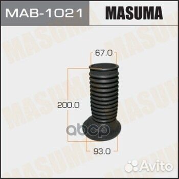 Пыльник амортизатора MAB-1021 Masuma