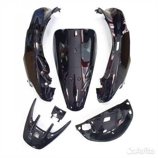 Полный комплект пластика Honda Dio AF 35 черный