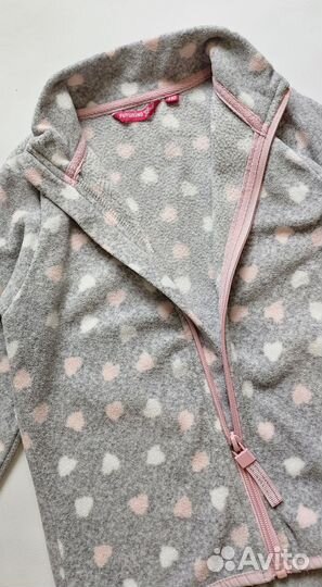 Флисовая кофта для девочки