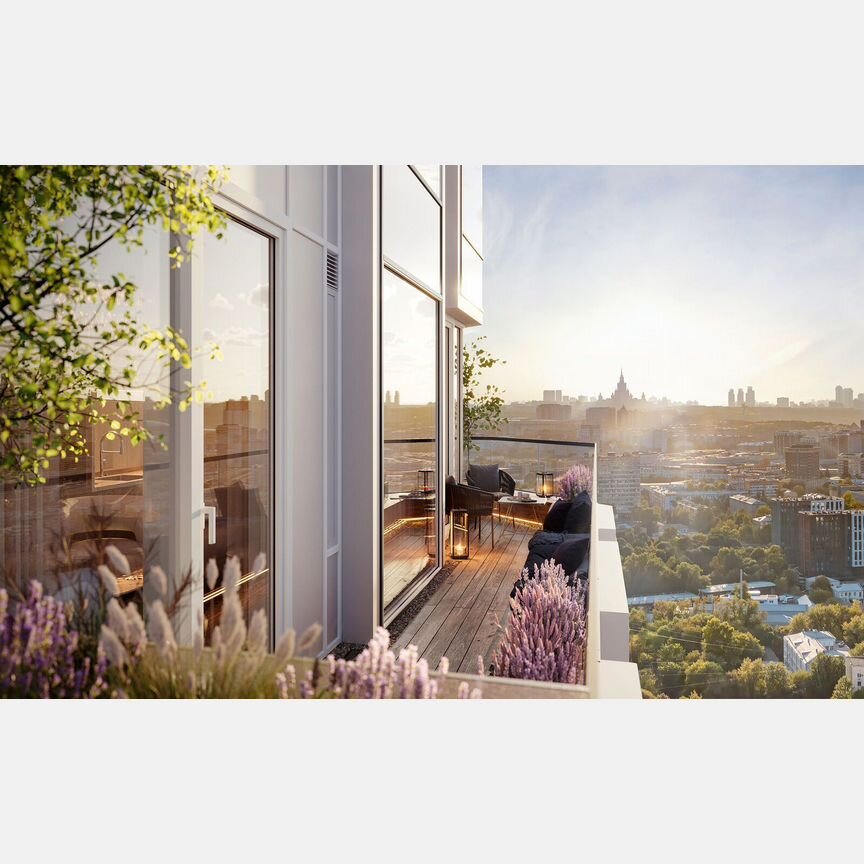 2-к. квартира, 65,3 м², 13/41 эт.