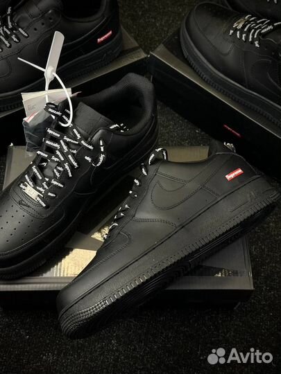 Nike Air force 1 low black supreme