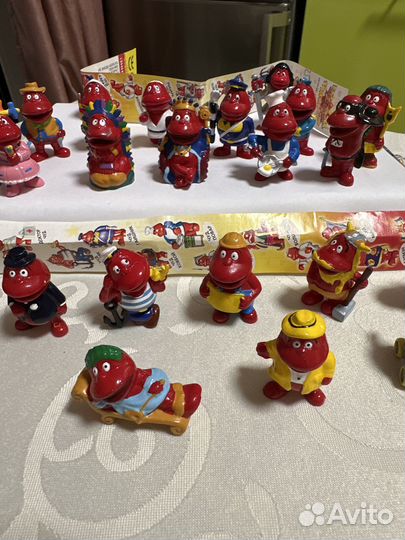 Игрушки из киндера 90х