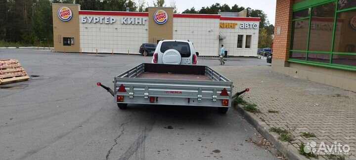 Прицеп легковой двухосный мзса