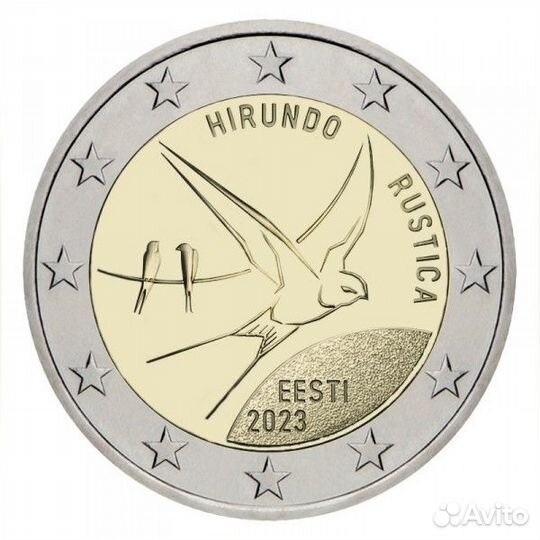Эстония 2023 Деревенская ласточка