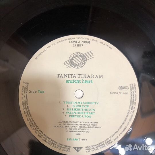 Винил Танита Тикарам