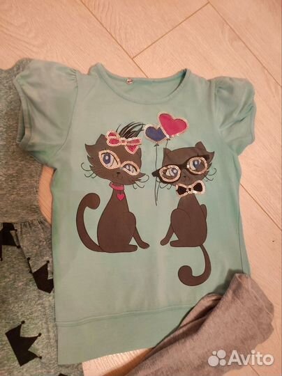 Детские вещи пакетом на девочку 98 104