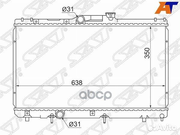 Радиатор Toyota Corolla (E100,E110) 91-02 / Cor