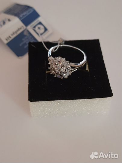 Кольцо серебро 925пр