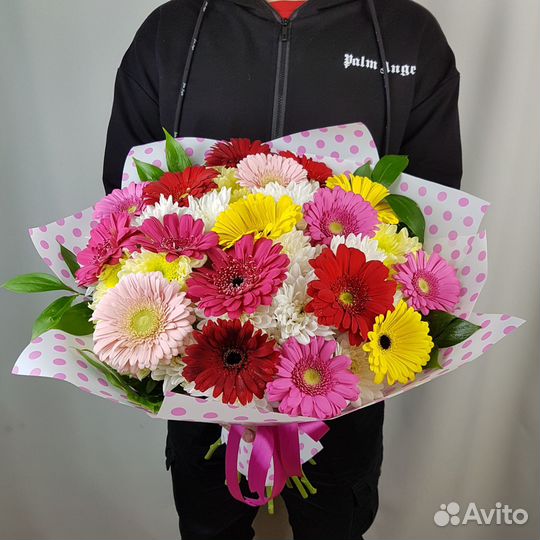 Большой букет для мамы