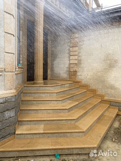 Облицовка дагестанским камнем