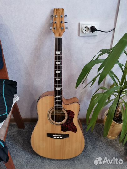 Электроакустическая гитара Martinez W-124 BC/N