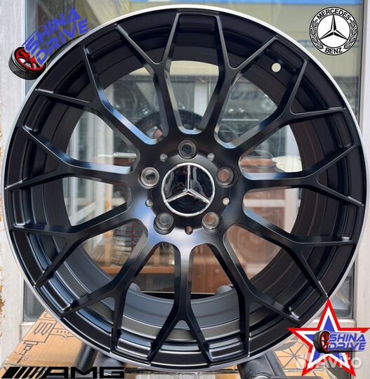 Диски Mercedes R18 5x112 Black Matt Lip одношир