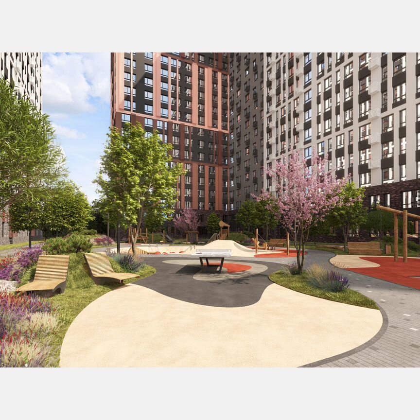 2-к. квартира, 62,6 м², 20/22 эт.