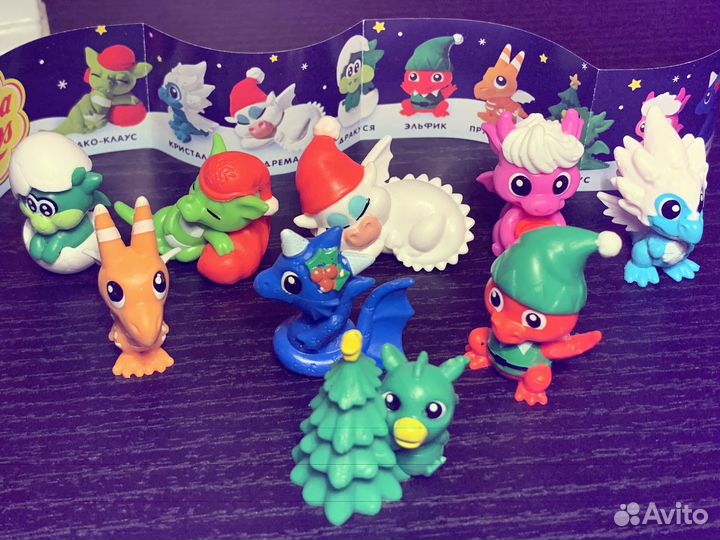 Новогодняя серия Дракончиков чупа чупс