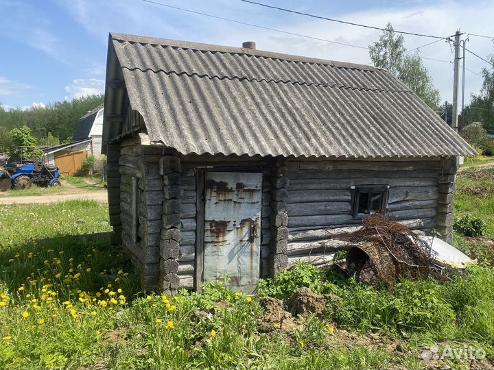 Сруб бани