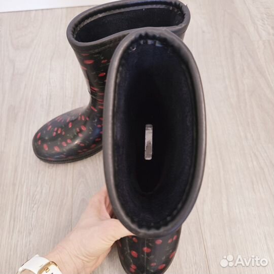 Детские резиновые сапоги