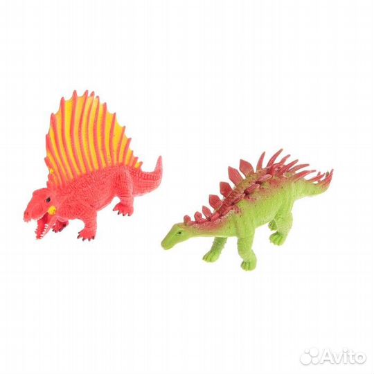Фигурка животного тянущаяся «Динозавр», микс