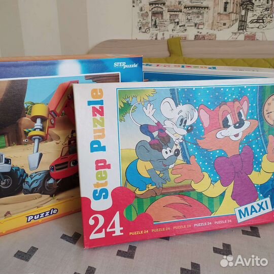 Пазлы в ассортименте