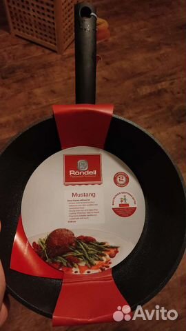 Сковорода индукция Вок rondell mustang новая