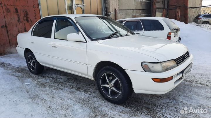 Toyota Corolla 1.6 AT, 1992, 252 000 км