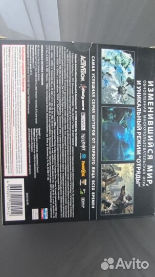 Оригинальный диск call of duty ghosts