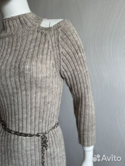 Итальянское платье с шерстью