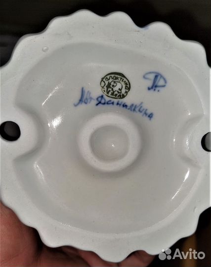 Авторская Фарфоровая статуэтка 