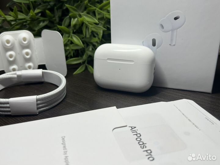 Airpods pro 2 type c + чехол в подарок