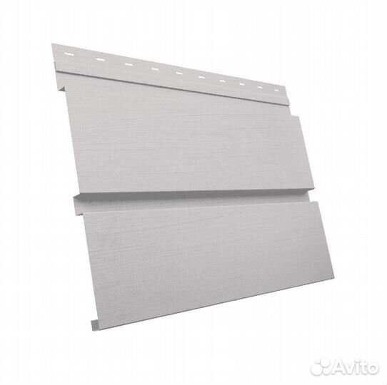 Сайдинг металлический Grand Line под дерево молочн