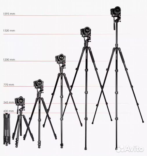 Штатив kingjoy G555 с головой KH-6750