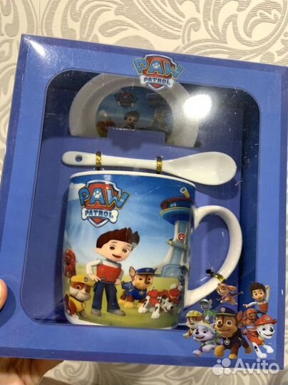 Набор посуды «Щенячий патруль»