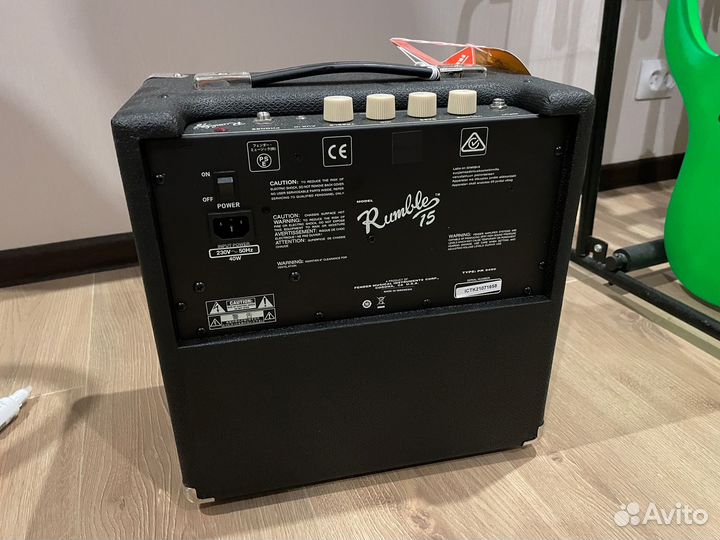 Fender Комбоусилитель Rumble 15 (V.3)