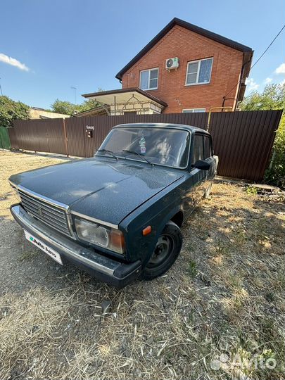 ВАЗ 2107 1.5 МТ, 2000, 44 000 км