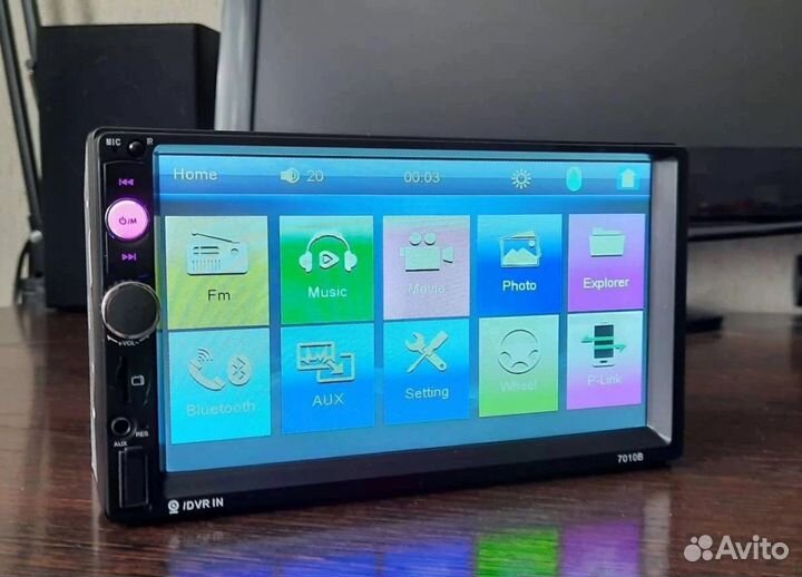 Новая 2din магнитола с Bluetooth
