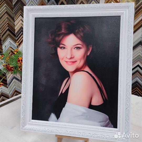 Портрет на холсте на День Рождения