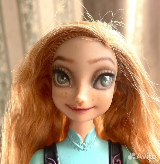 Кукла Анна репейнт/ооак на коньках mattel