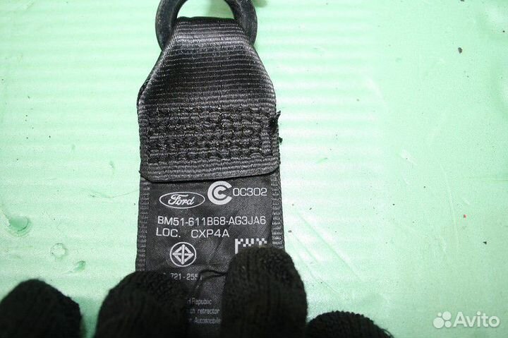 Ремень безопасности задний ford focus III 2011