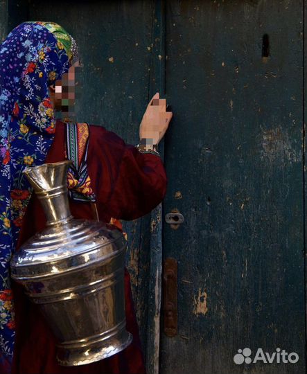 Старинный водоносный кувшин, антиквариат