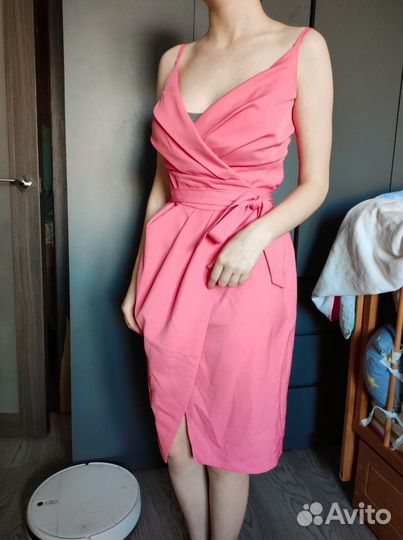 Платье вечернее 44 46 розовое