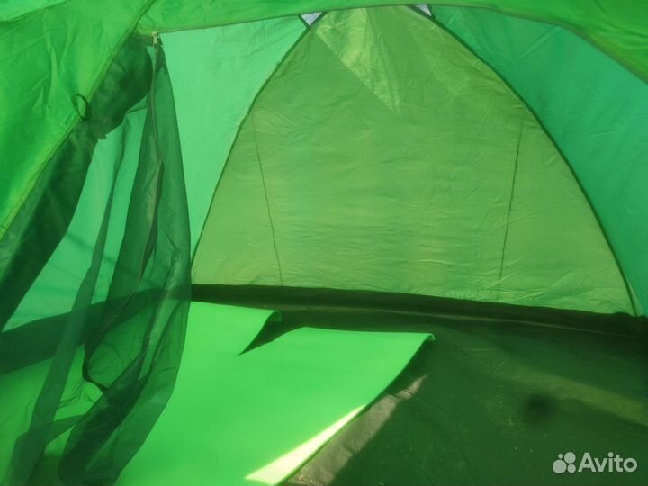 Палатка четырёх местная однослойная