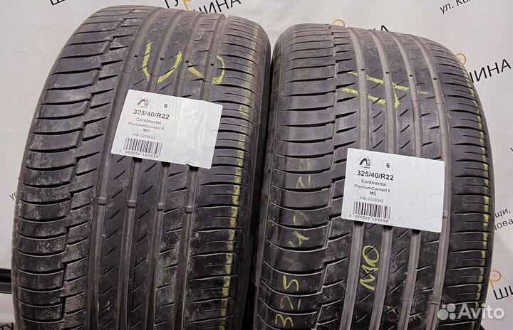Continental PremiumContact 6 325/40 R22 94Y