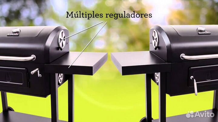 Гриль Угольный Char-Broil Charcoal Santa Fe 580