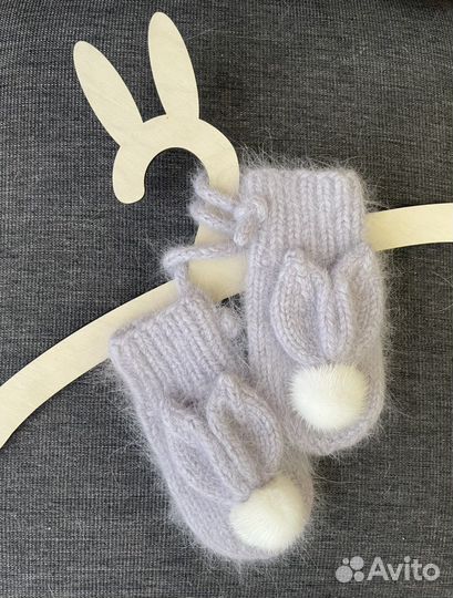Варюшата зайчата варежки зайчики