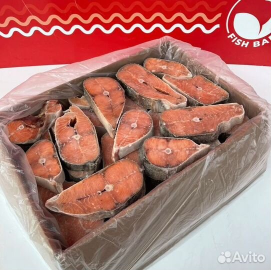 Кижуч стейки