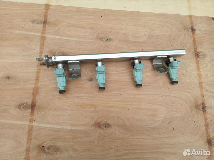 Топливная рампа форсунка рио 3,солярис 1.4 G4FA